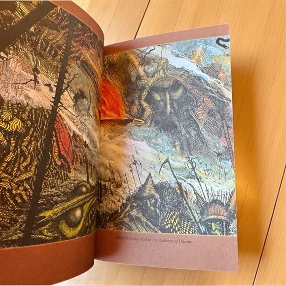 David Day Tolkien Flexibound Set – An Atlas & Dark Powers of Tolkien Illustrated - Picture 13 of 16